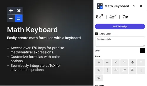Math Keyboard